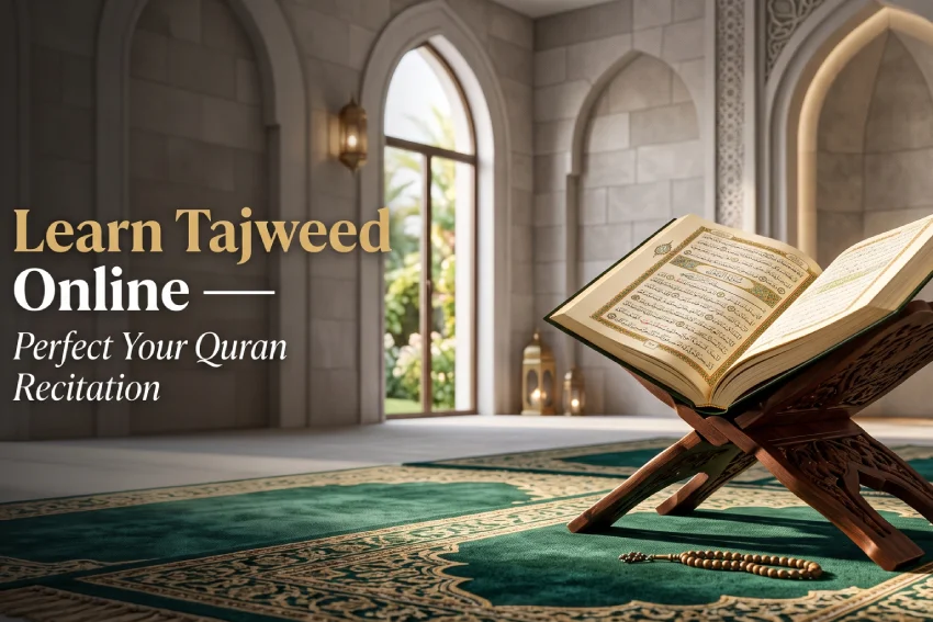 Learn Tajweed Online — Perfect Your Quran Recitation